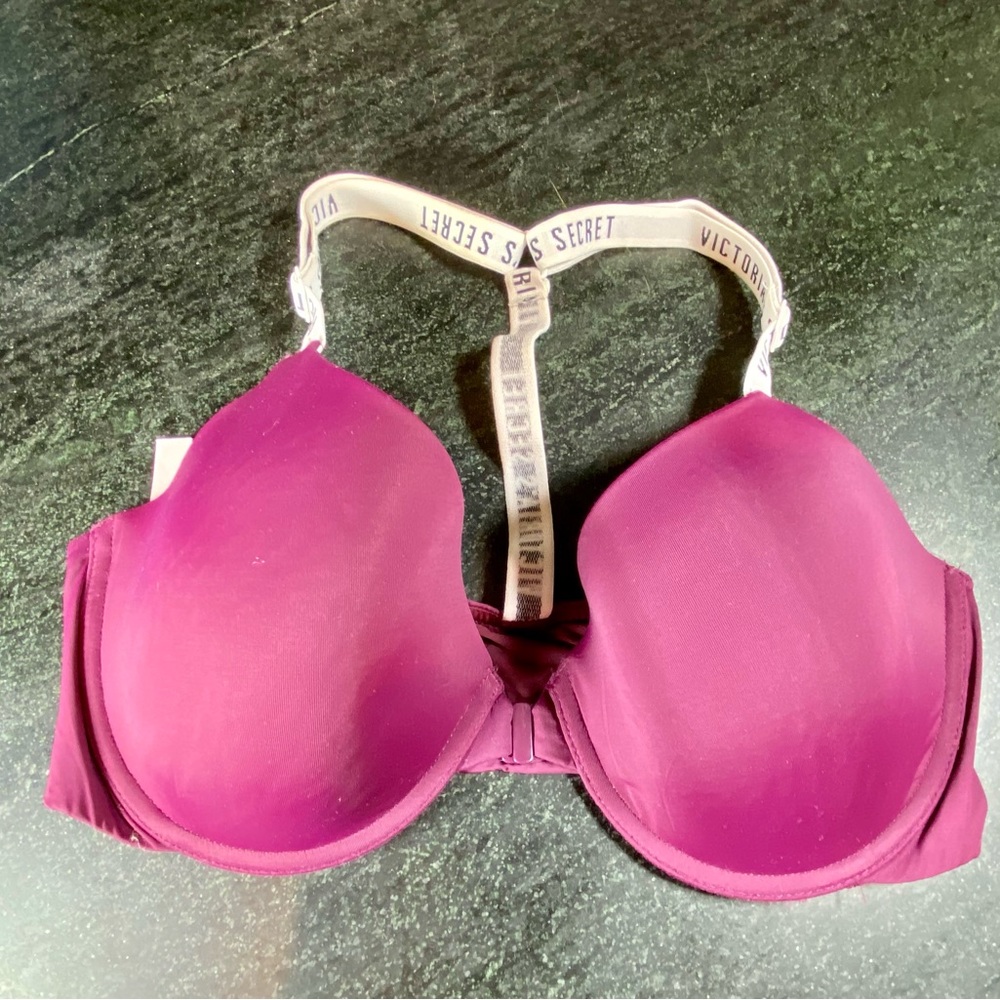 VS t-shirt lightly lined Demi t back bra 34D